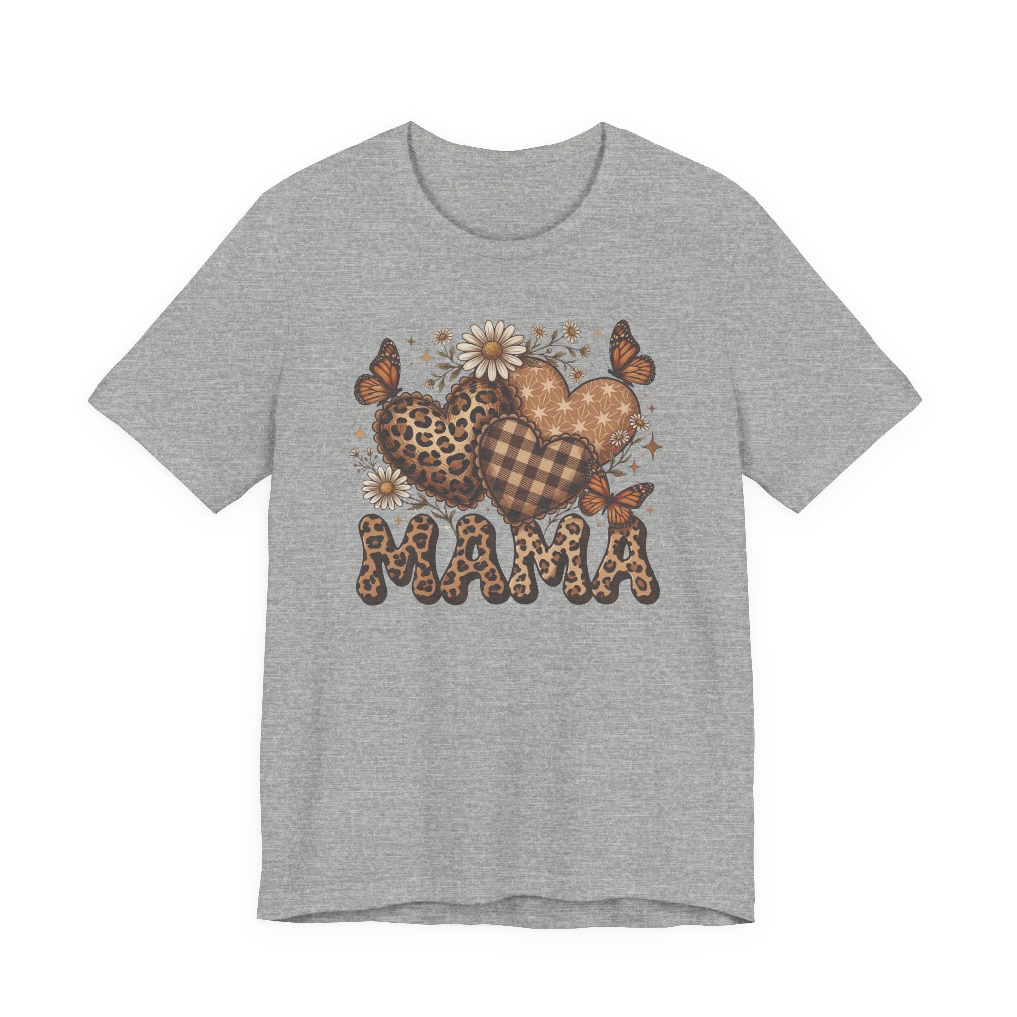 Mama Leopard Heart Shirt