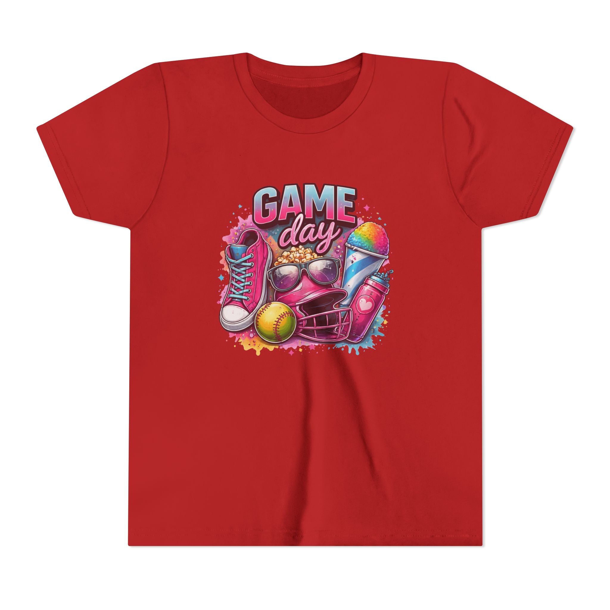 Girls Softball Tee