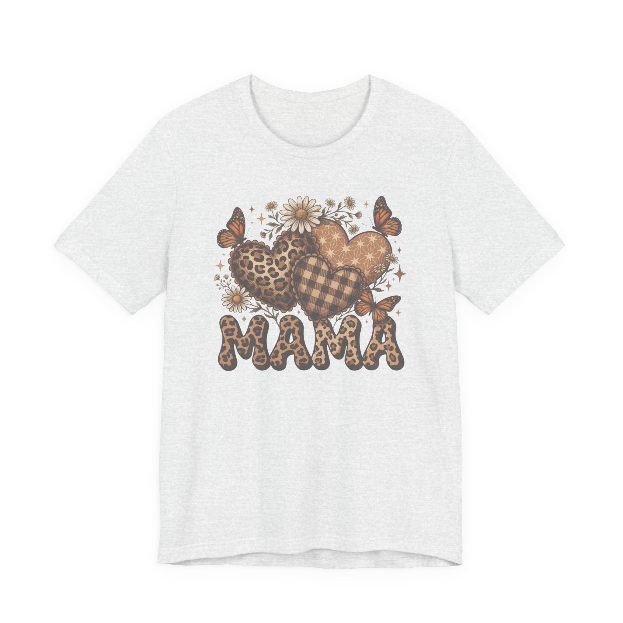 Mama Leopard Heart Shirt
