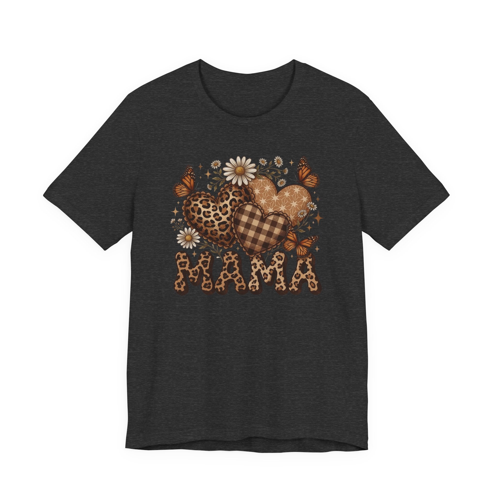 Mama Leopard Heart Shirt