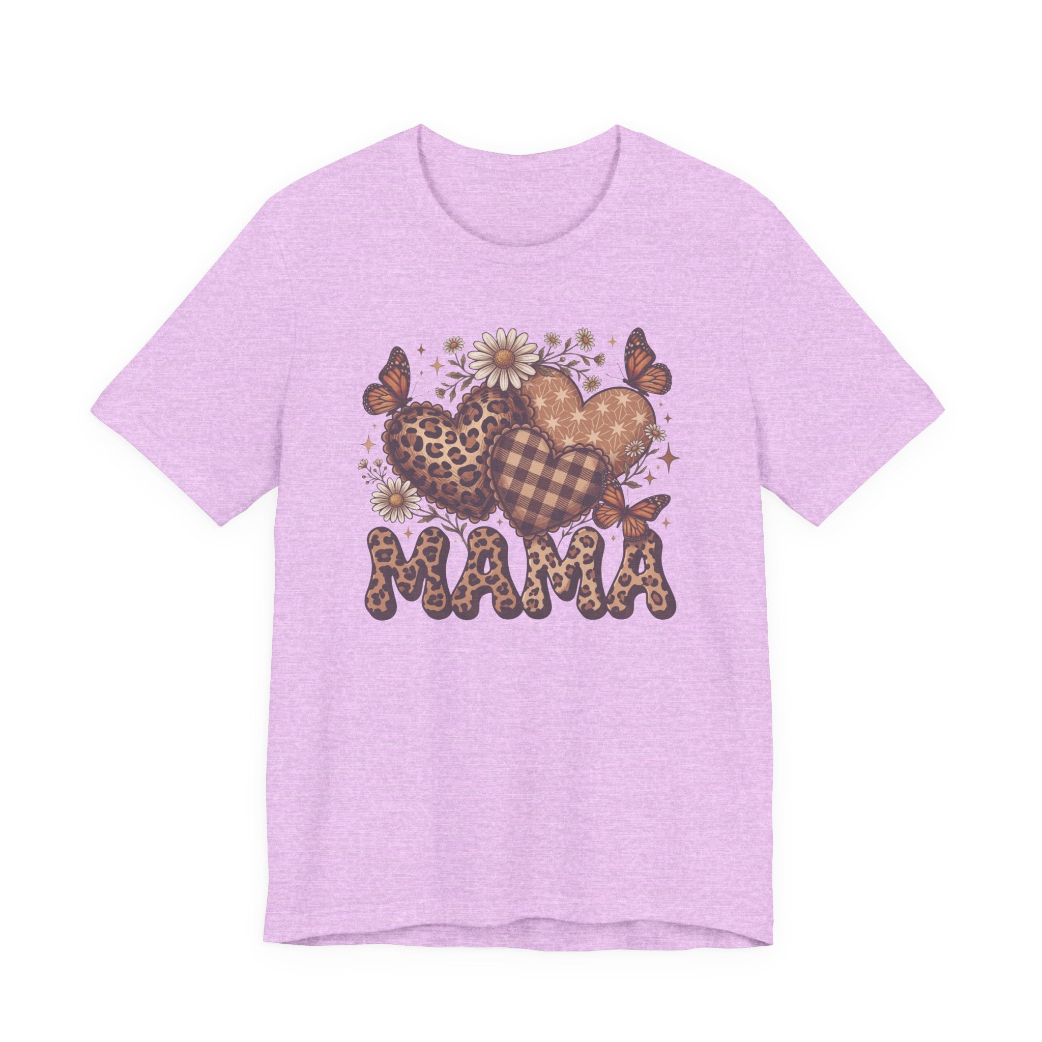Mama Leopard Heart Shirt