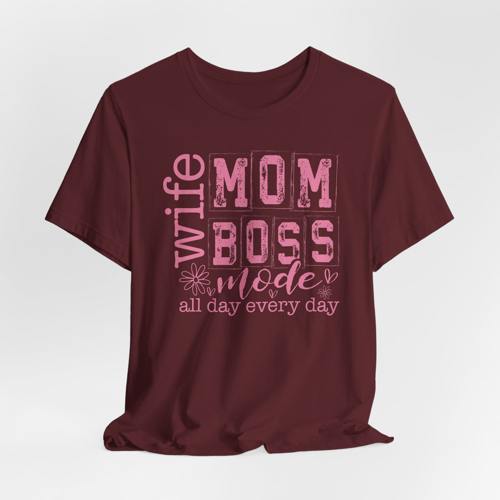 Wife Mom Boss Shirt