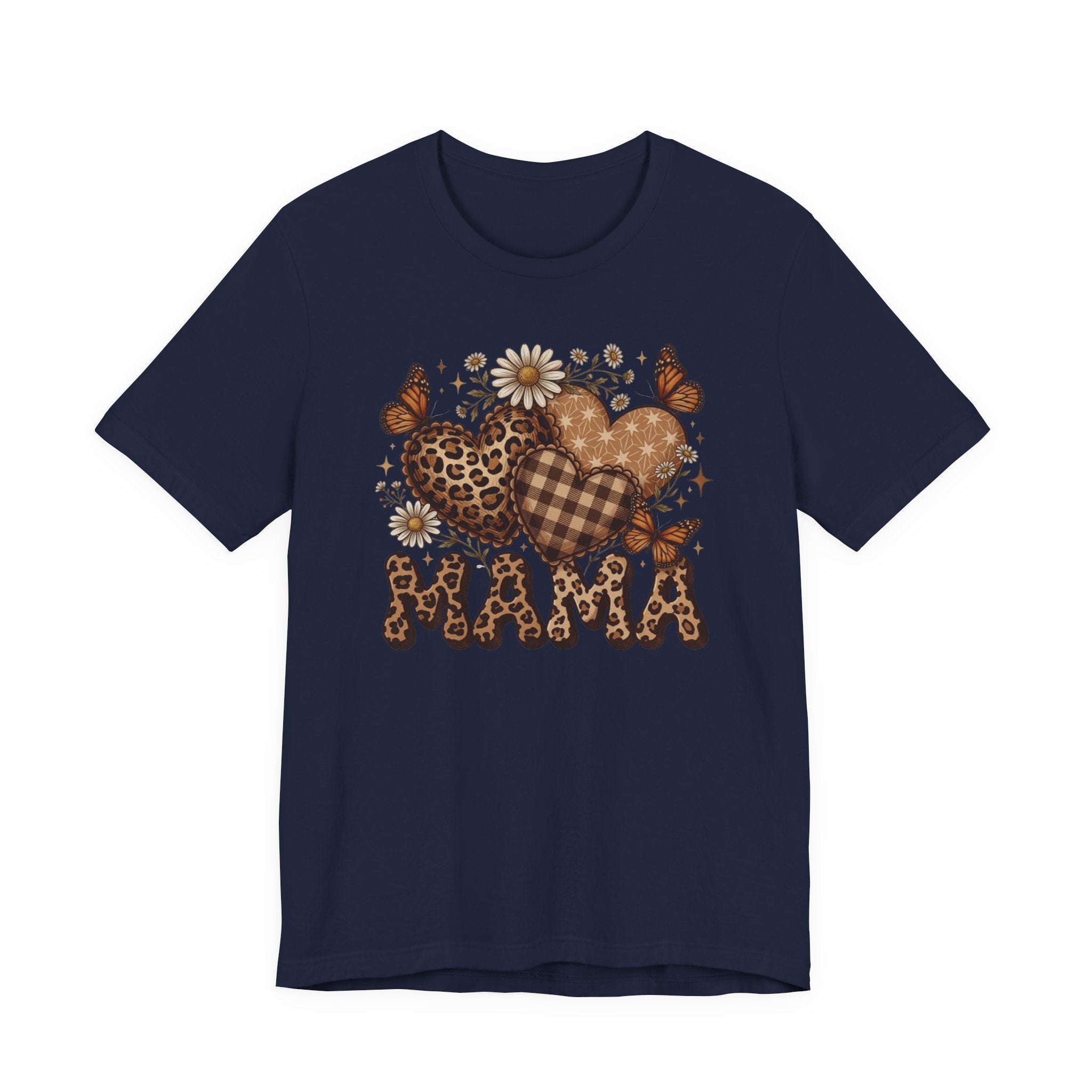 Mama Leopard Heart Shirt