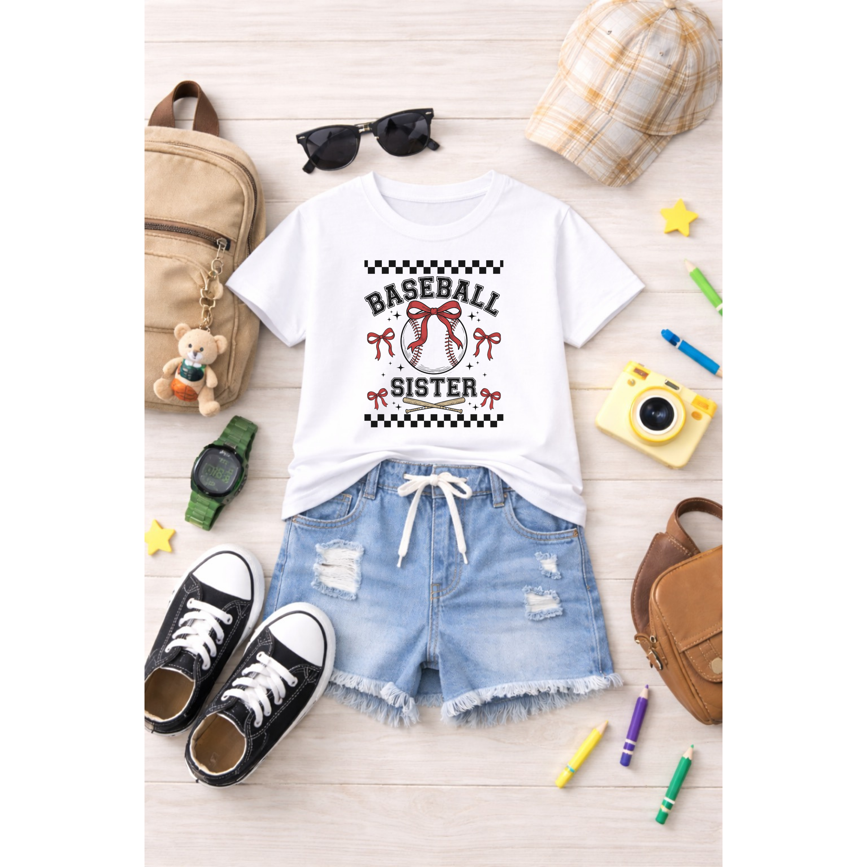 Baseball Sister Tee
