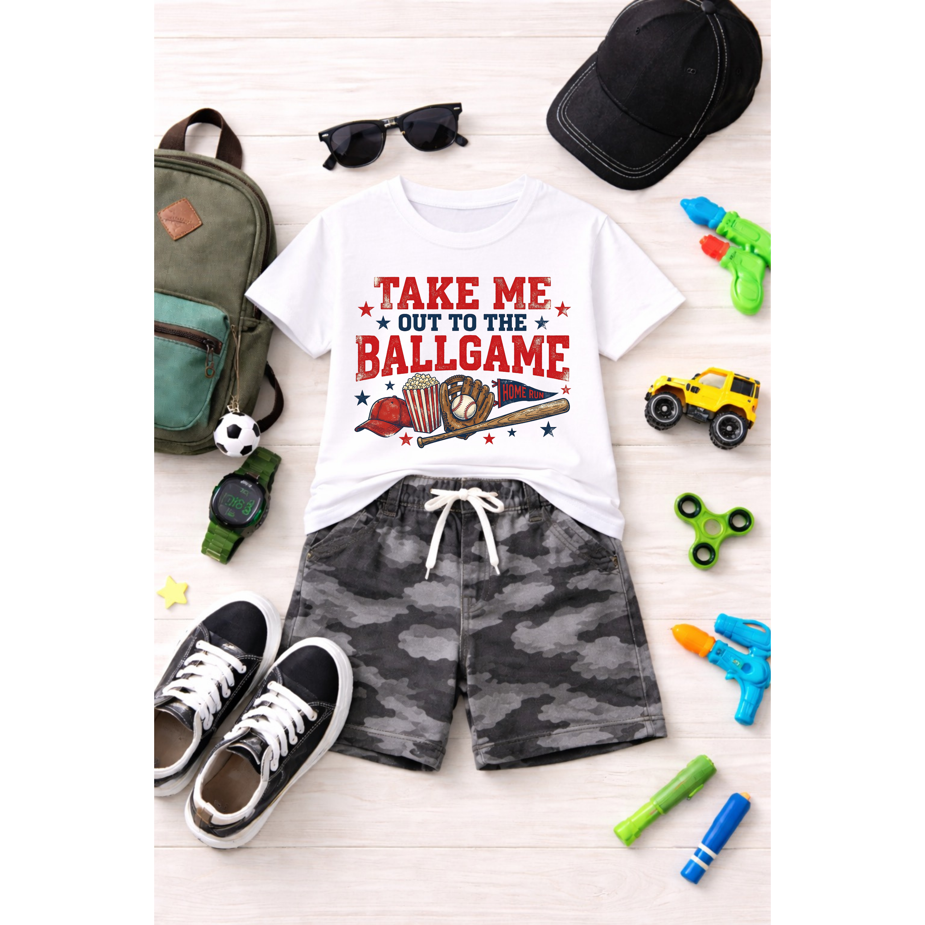 Ballgame Kids Tee
