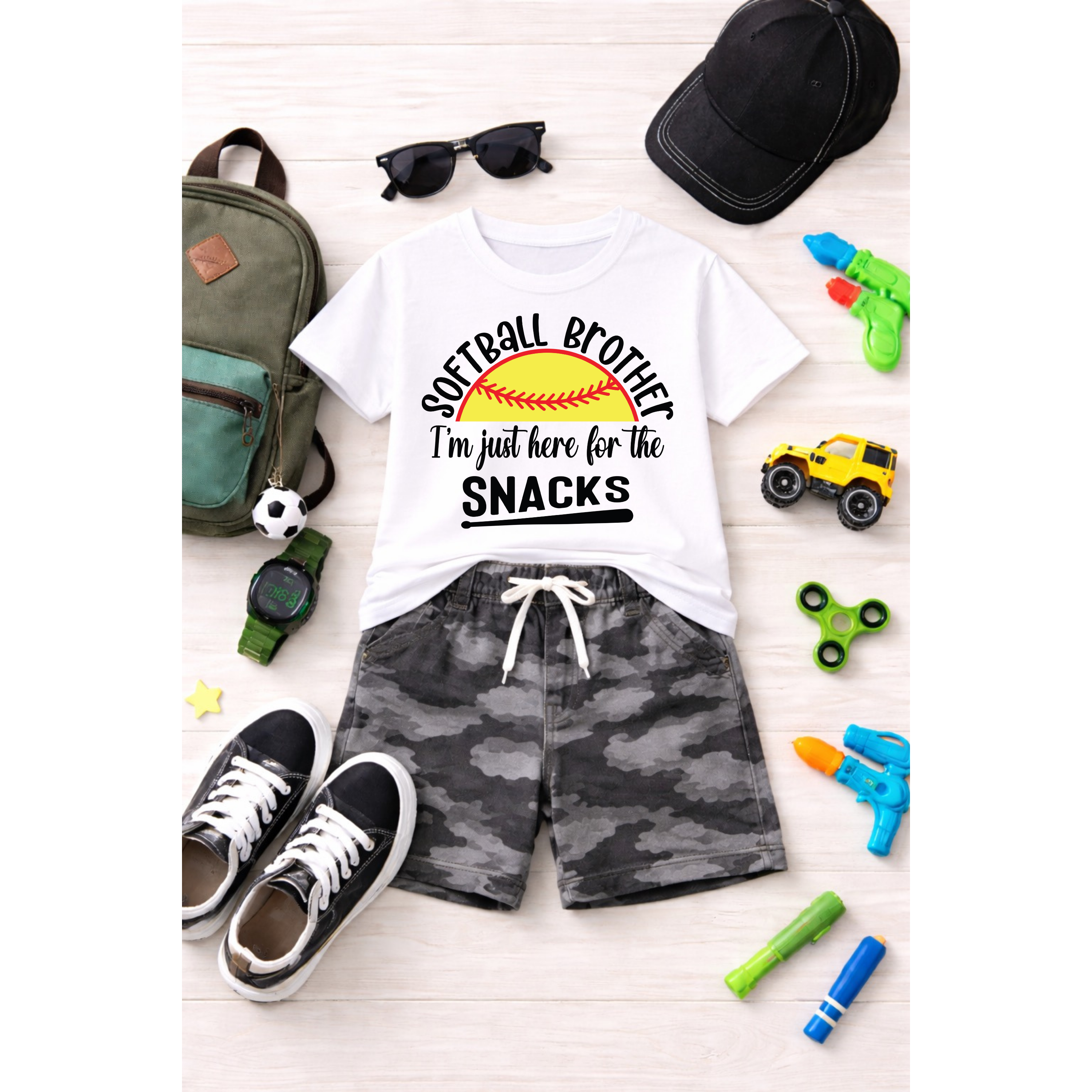 Softball Brother Tee