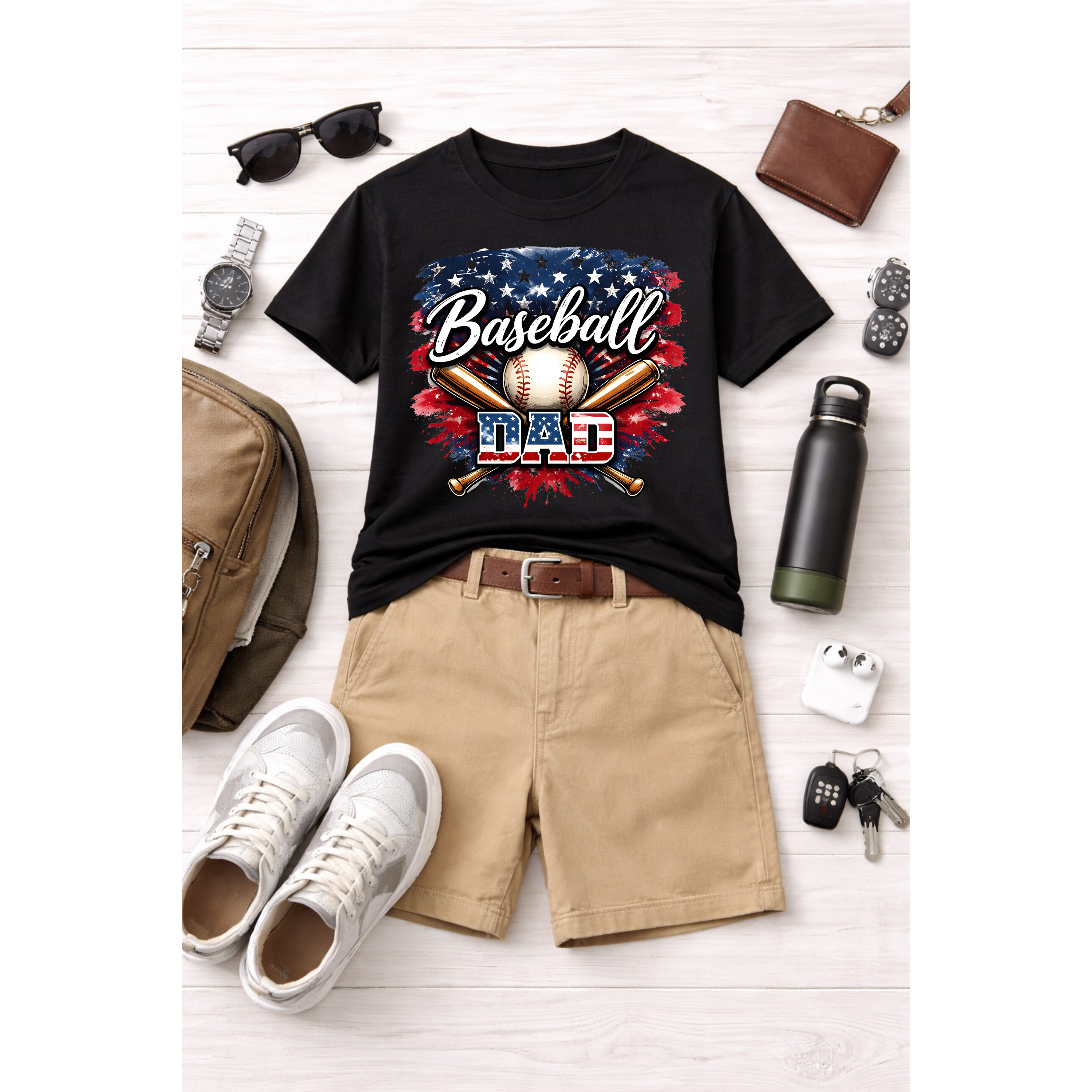 Patriotic Dad Tee