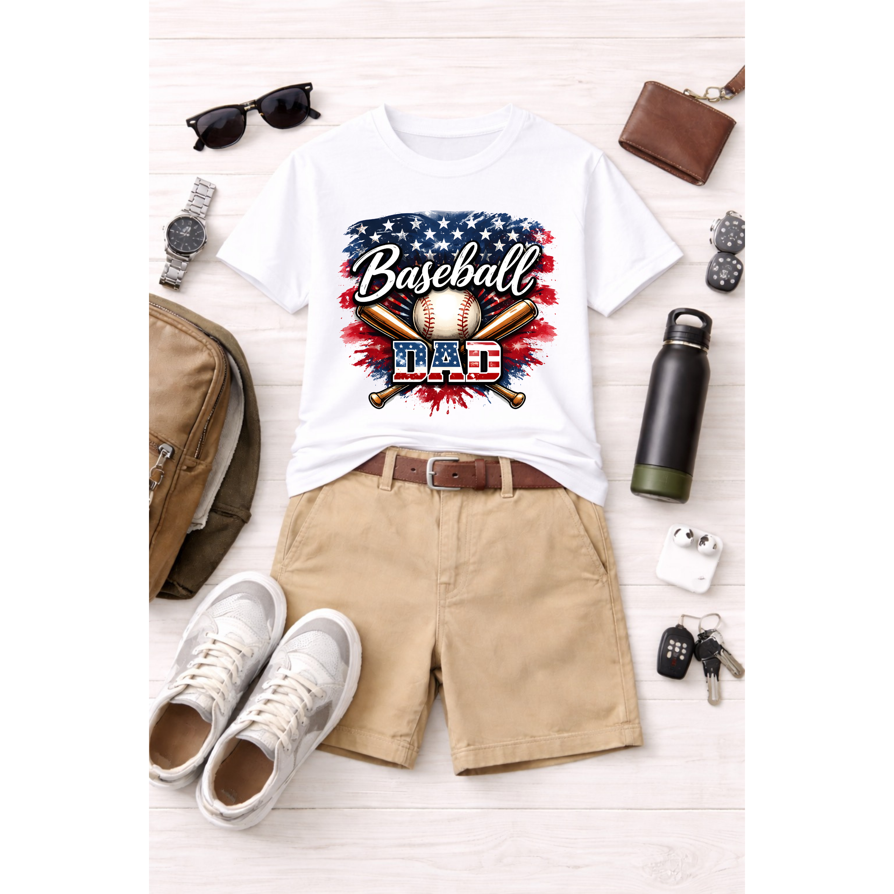 Patriotic Dad Tee
