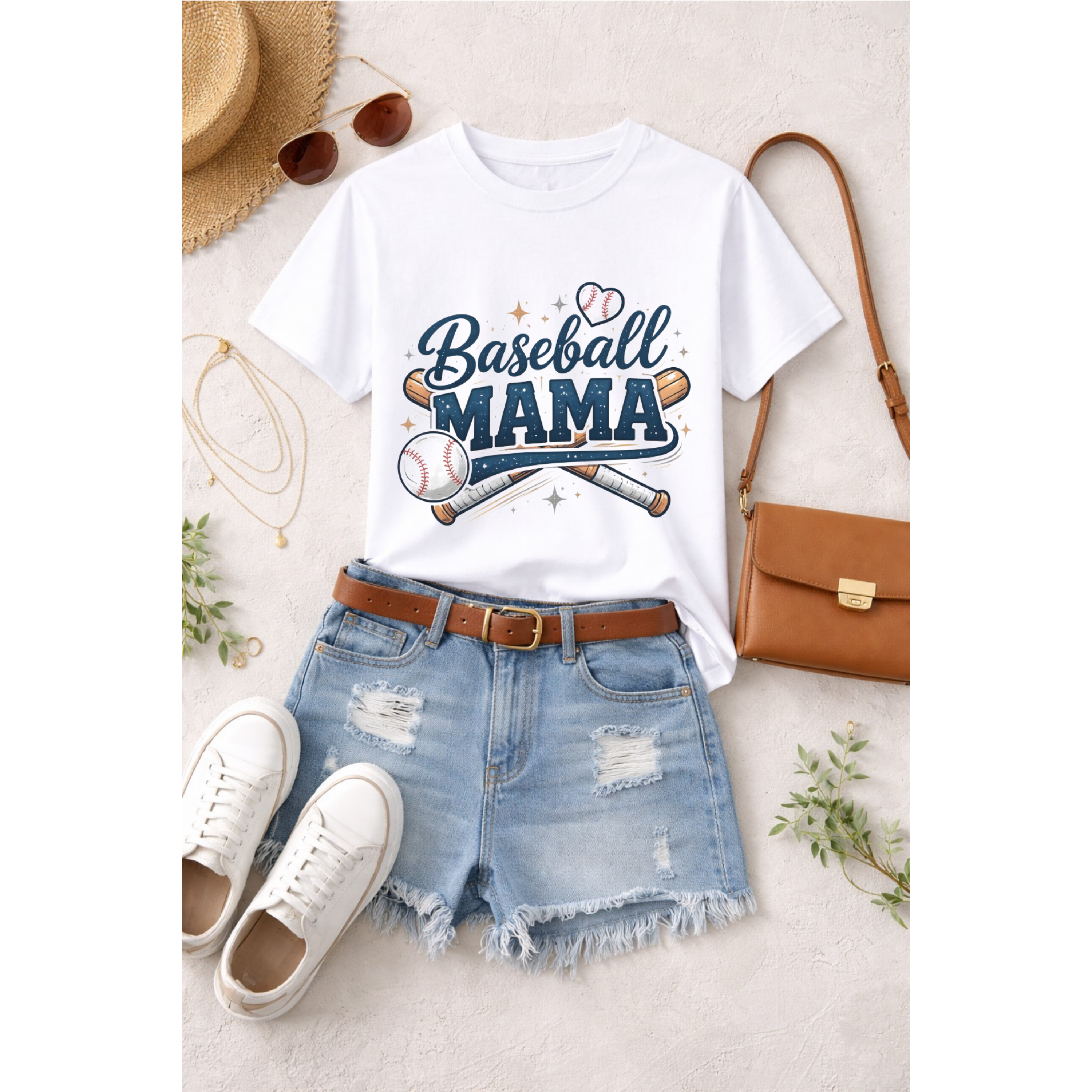 Baseball Mama Tee