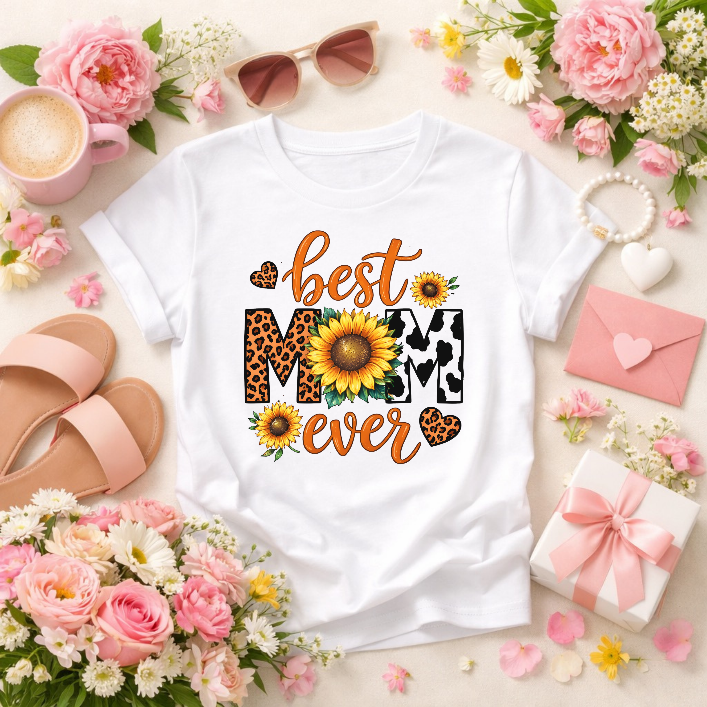 Sunflower Mom Tee