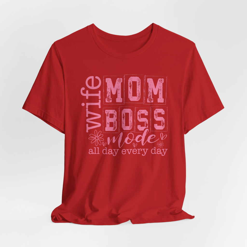 Wife Mom Boss Shirt