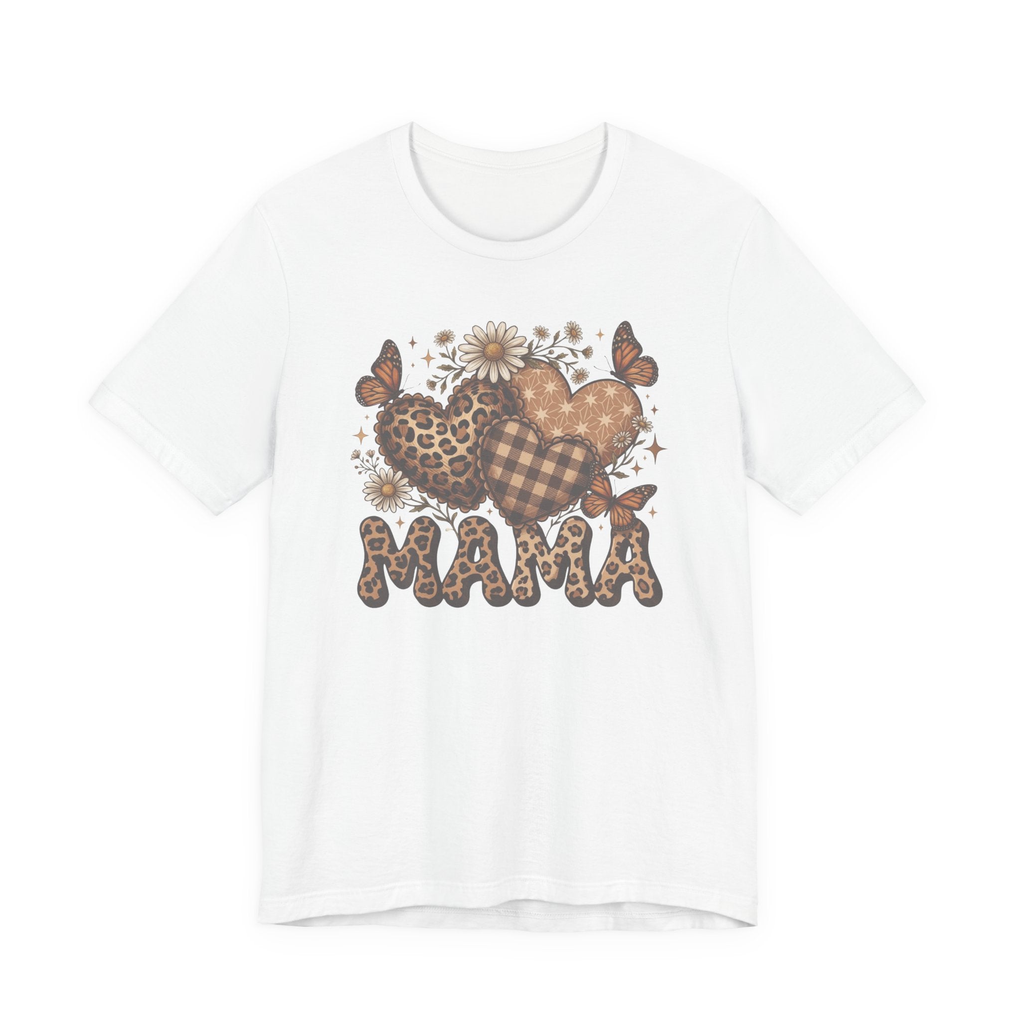 Mama Leopard Heart Shirt