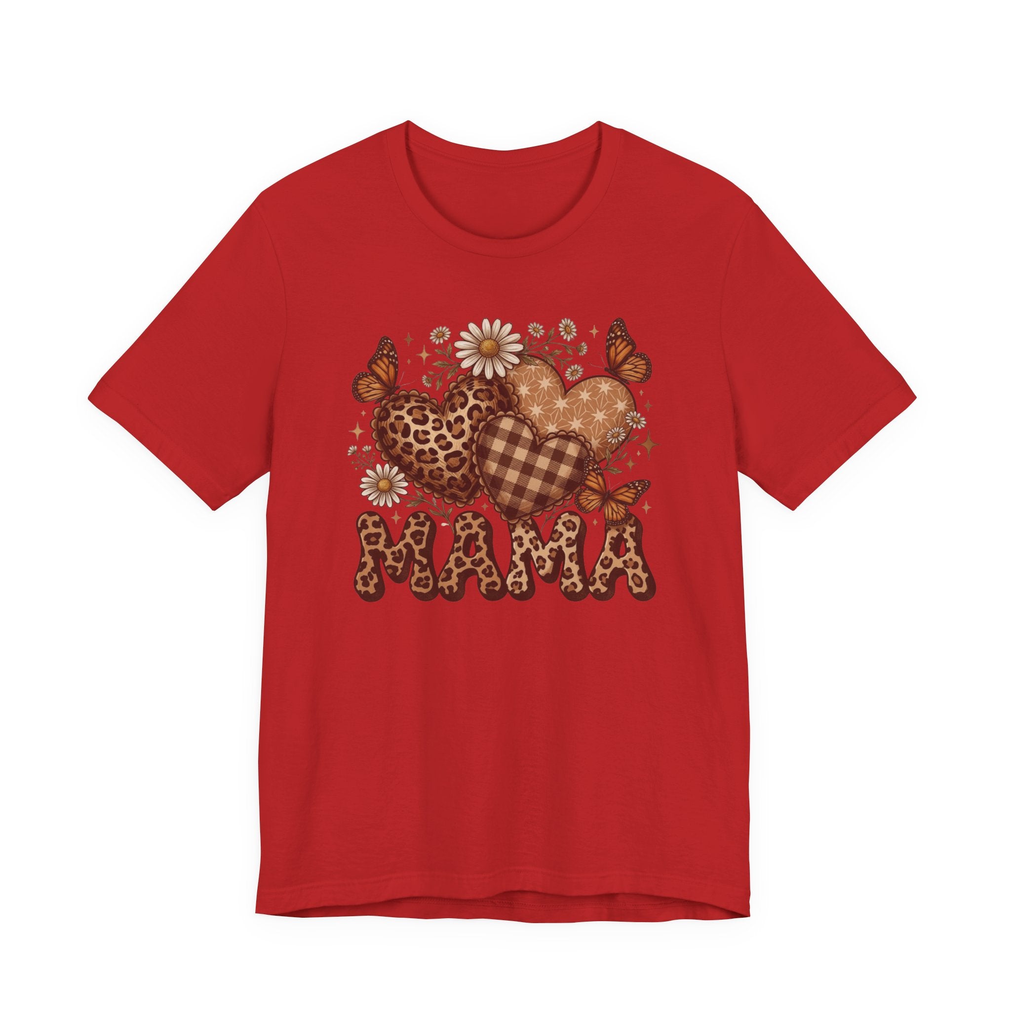 Mama Leopard Heart Shirt