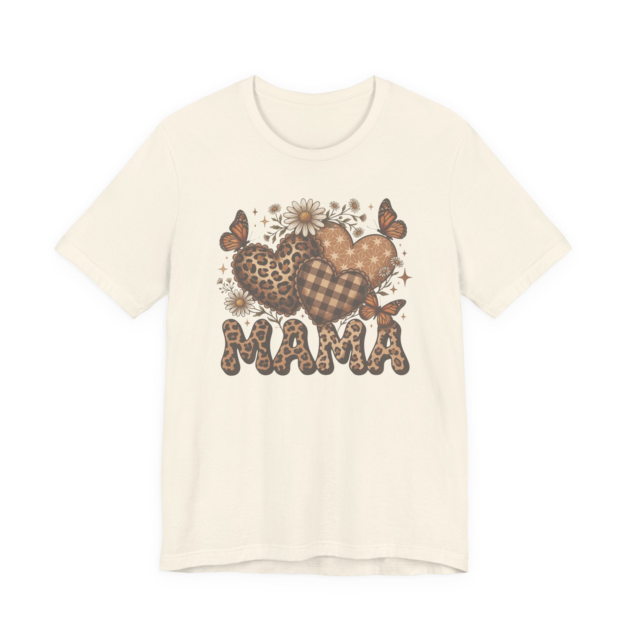 Mama Leopard Heart Shirt