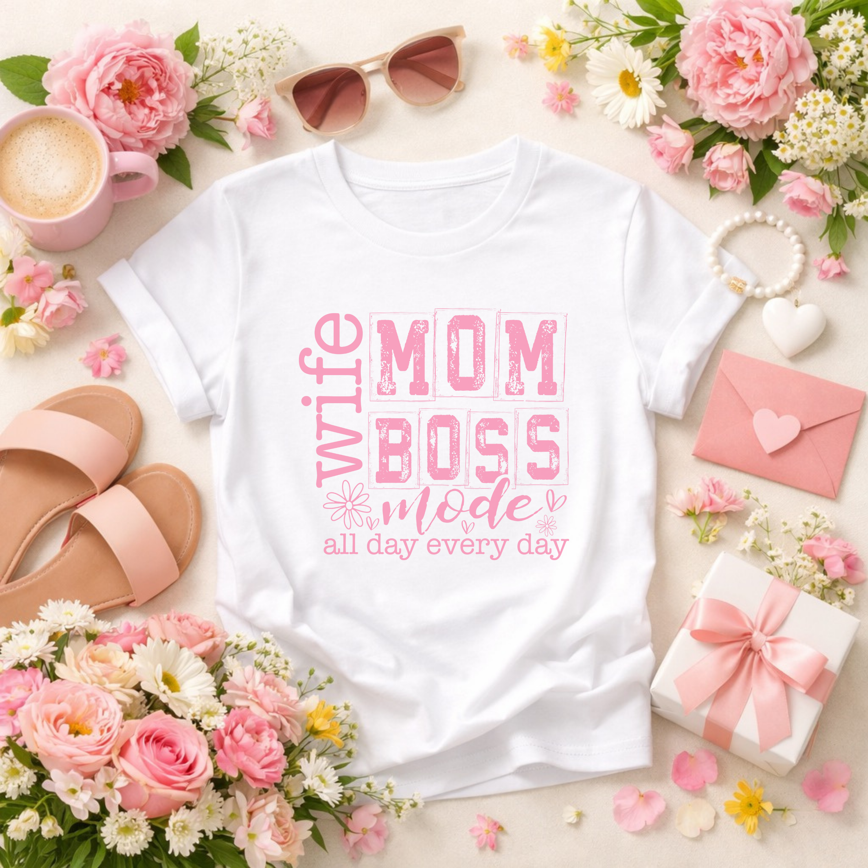 Wife Mom Boss Shirt